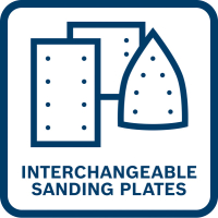 BOSCH Vibrační bruska GSS 160 Multi 06012A2300