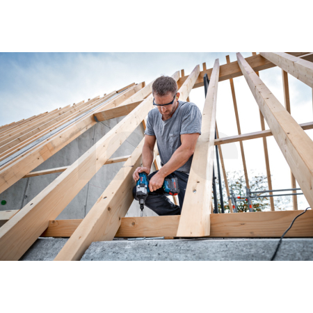 BOSCH Akumulátorový rázový utahovák GDS 18V-1000 06019J8304