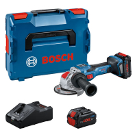 BOSCH Akumulátorová úhlová bruska 125 mm BITURBO s X-LOCK GWX 18V-15 SC 06019H6501