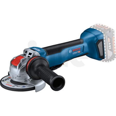 BOSCH Akumulátorová úhlová bruska 125 mm s X-LOCK GWX 18V-10 P 06019J4200