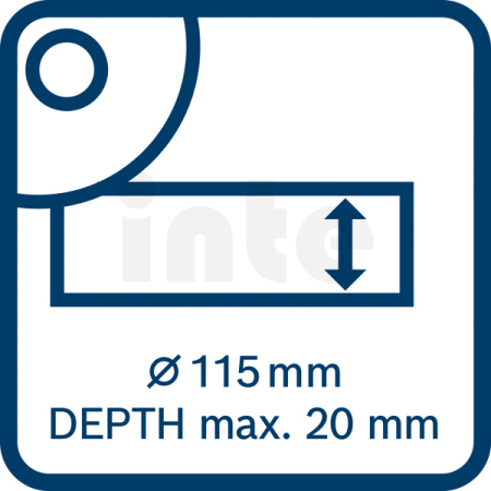 BOSCH Systémové příslušenství GDE 115/125 FC-T 1600A003DK