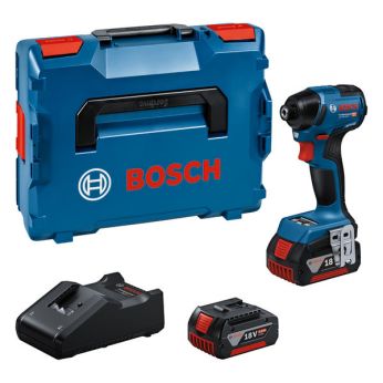 BOSCH Akumulátorový rázový utahovák GDR 18V-220 C 06019L6003