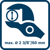 BOSCH Kleště Instalatérské kleště 90° 420 mm 1600A02W3V