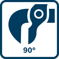 BOSCH Kleště Instalatérské kleště 90° 420 mm 1600A02W3V