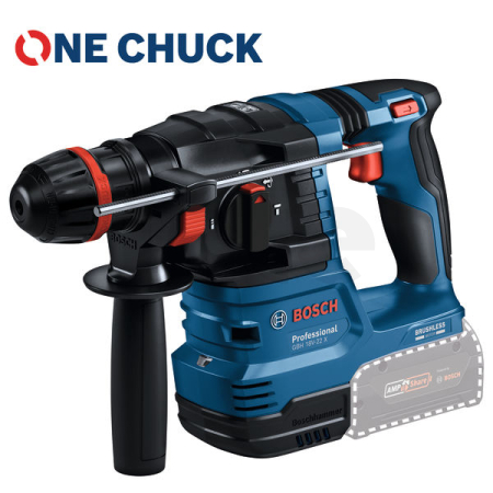 BOSCH Akumulátorové vrtací kladivo s ONECHUCK GBH 18V-22 X 0611924102