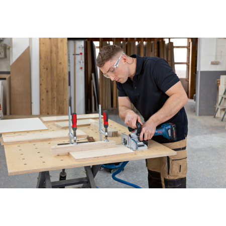 BOSCH Frézka na drážky plochých čepů GFF 18V-22 0601620100