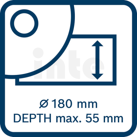 BOSCH Systémové příslušenství k velké úhlové brusce GDE 180-CG 1600A033ZB