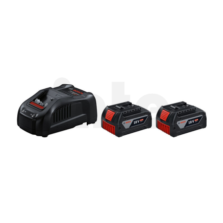 BOSCH Startovací sada 2× GBA 18V 5.0Ah + GAL 1880 CV 1600A00B8J