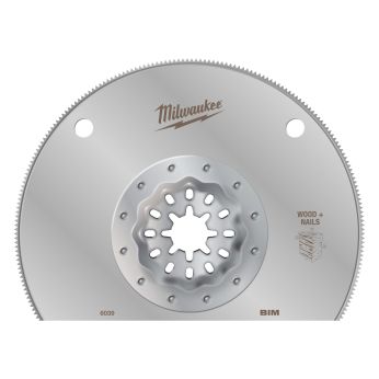 MILWAUKEE Univerzální segmentový bimetalový kotouč pro přímé řezy s průměrem 100 mm zaručuje dlouhou životnost 48906039