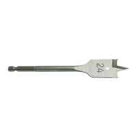 MILWAUKEE Plochý frézovací vrták FB 24 x 152 mm 4932363140