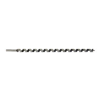 MILWAUKEE Spirálovité vrtáky do dřeva AD 22 x 600 mm 4932363702