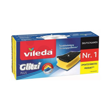 Vileda Glitzi Plus houbička 3ks