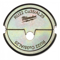 MILWAUKEE Krimpovací čelisti RU22 Cu35/AL25 4932451781