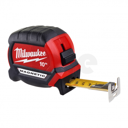 MILWAUKEE MAGNETICKÉ MĚŘÍCÍ PÁSMO 10 M (ŠÍŘKA PÁSMA 27 MM) 4932464601