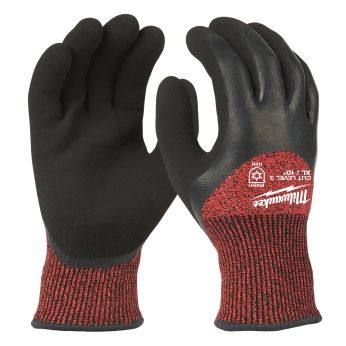 MILWAUKEE Zimní Rukavice CutC - XL/ 10 - 1 pár 4932471349