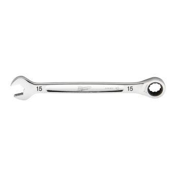 MILWAUKEE Ráčnový očkoplochý klíč MAX BITE 15 mm - 1ks 4932471508