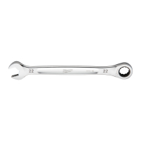 MILWAUKEE Ráčnový očkoplochý klíč MAX BITE 22 mm - 1ks 4932471515