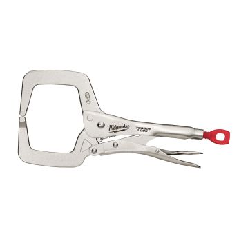 MILWAUKEE Upínací kleště 11″ C profil pevné čelisti 4932471728