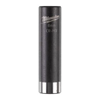MILWAUKEE Průmyslová hlavice SHOCKWAVE™ IMPACT DUTY ¼″ HEX 8 mm prodloužená 4932478002