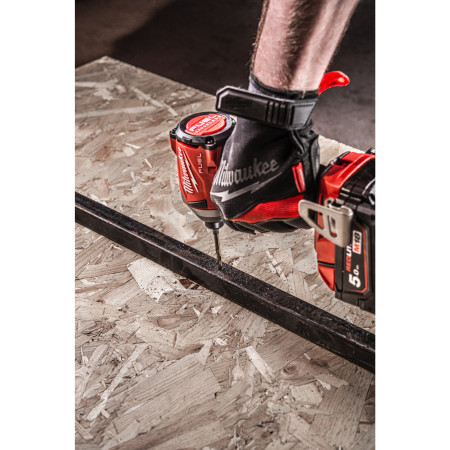 MILWAUKEE Vrtáky do kovu RED HEX - SHOCKWAVE HSS-G TiN, 2,5 - 10 ks 4932478175