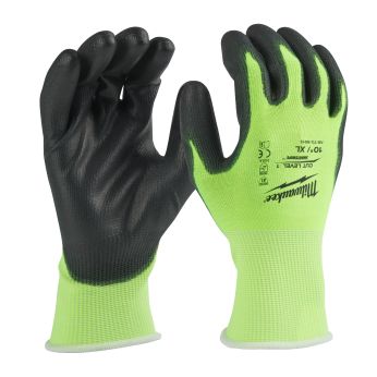 MILWAUKEE Rukavice Hi-Vis Cut Cut A - 10/XL - 1 pár 4932479919