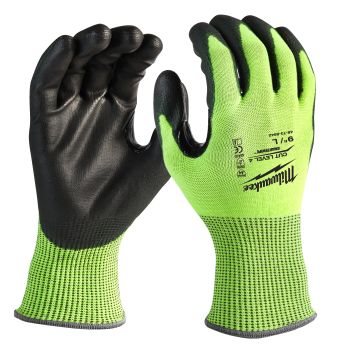 MILWAUKEE Rukavice Hi-Vis Cut Cut D - 9/L- 1 pár 4932479928