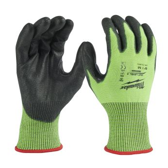 MILWAUKEE Rukavice Hi-Vis Cut Cut E - 8/M - 1 pár 4932479932