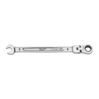 MILWAUKEE Ráčnový očkoplochý klíč MAX BITE™ s kloubem 8 mm 4932480181
