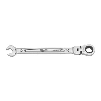 MILWAUKEE Ráčnový očkoplochý klíč MAX BITE™ s kloubem 10 mm 4932480183