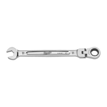 MILWAUKEE Ráčnový očkoplochý klíč MAX BITE™ s kloubem 11 mm 4932480184