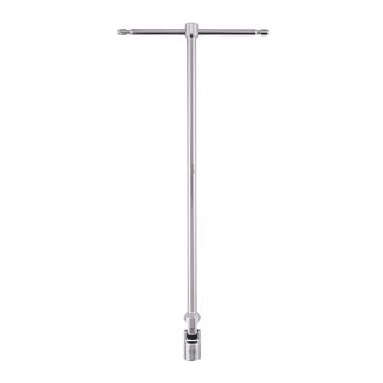 MILWAUKEE Výkyvná nástrčná hlavice s dlouhou T-rukojetí Hex 18 mm 4932492687