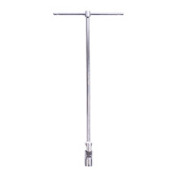 MILWAUKEE Výkyvná nástrčná hlavice s dlouhou T-rukojetí Hex 22mm 4932492691