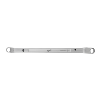 MILWAUKEE Vyhnutý oboustranný očkový klíč 6x7mm 4932492739