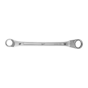 MILWAUKEE Vyhnutý oboustranný očkový klíč 27x32mm 4932492755