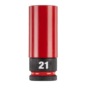 MILWAUKEE ½″ SHOCKWAVE™ IMPACT DUTY Hex průmyslová hlavice pro automobily 21 mm 4932493373