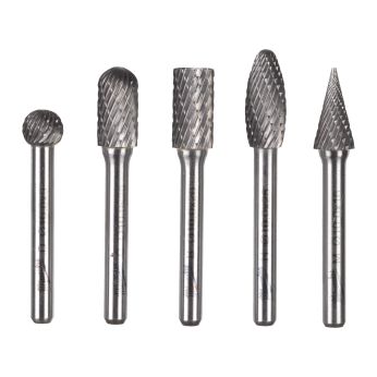 MILWAUKEE Sada fréz na kov s TCT 6x12,7mm - 5 ks 4932493576