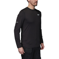MILWAUKEE WORKSKIN CWB LS BL S spodní triko do chladného počasí s dlouhým rukávem černé, velikost S 4932498283