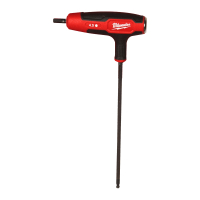 MILWAUKEE 4.5mm HEX klíč s komfortní rukojetí 4932498683
