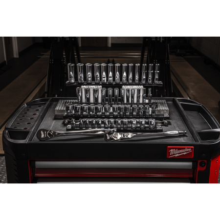 MILWAUKEE ½″ sada dlouhých metrických 12bodových nástrčných klíčů 13 ks 4932498798