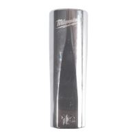 MILWAUKEE ⅜″ prodloužený nástrčný klíč metrický standardní 12-bodový - 16 mm 4932498820