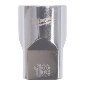 MILWAUKEE ½″ metrické 12hranné nástrčné klíče 18 mm 4932498828