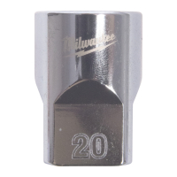 MILWAUKEE ½″ nástrčný klíč metrický standardní 12-hranový 20 mm 4932498830