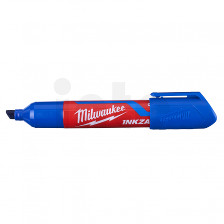 MILWAUKEE INKZALL značkovač L modrý s plochým hrotem 4932471557