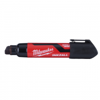 MILWAUKEE INKZALL značkovač XL černý s plochým hrotem v blistru (1ks) 4932471558