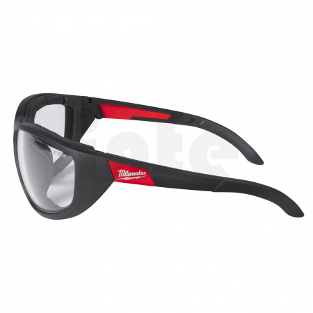 MILWAUKEE Vysoko výkonnostní ochranné brýle čiré s těsnící vložkou- 1ks 4932471885