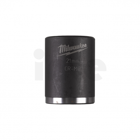 MILWAUKEE Nástrčný klíč Shockwave 3/8" HEX 21mm krátký 4932478019