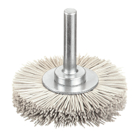 MILWAUKEE Kotoučový kartáč S6 50×10 mm, keramické zrno G120, vlnitý drát 1,1 mm – 3 ks 4932501715