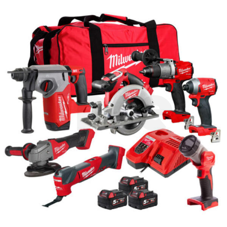 Milwaukee  M18 FPP7A-503B Sada aku nářadí IN2 4933492960