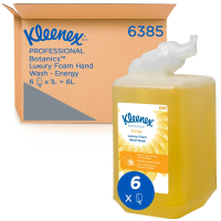 KIMBERLY-CLARK PROFESSIONAL KLEENEX  Botanics Energy tekuté mýdlo, 6 x 1l, 6385