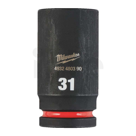 MILWAUKEE Průmyslové hlavice Shockwave 3/4" HEX 31mm dlouhé 4932480390